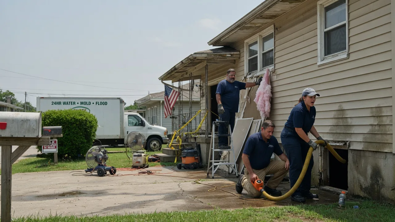 Water Damage Repair in Sikes, LA near me